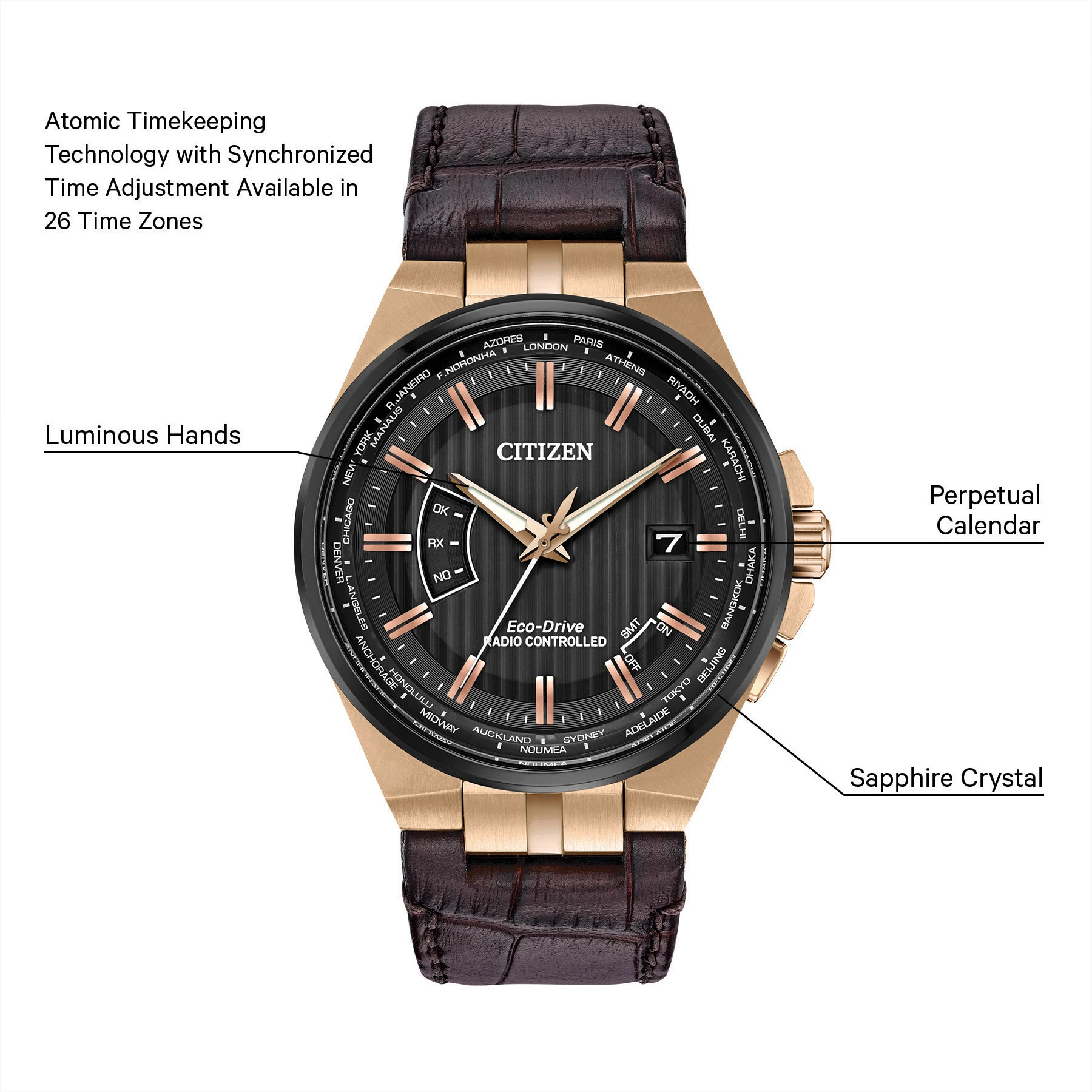 Proximity - Men's Eco-Drive CB0168-08E Chronograph Watch | CITIZEN